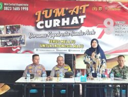 Camat Sukmawati Ikut Jumat Curhat Bersama Kapolresta Banda Aceh