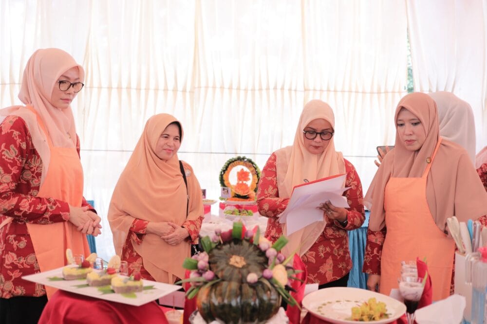 Banda Aceh Juara Tiga Lomba Masak HUT ke-24 DWP