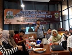 Ngopi Aceh Damai, Ajak Masyarakat Bijak Bermedsos Menyongsong Tahun Politik