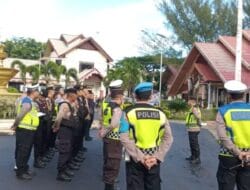 Personel Gabungan Mulai Siaga di Area PKA Ke 8