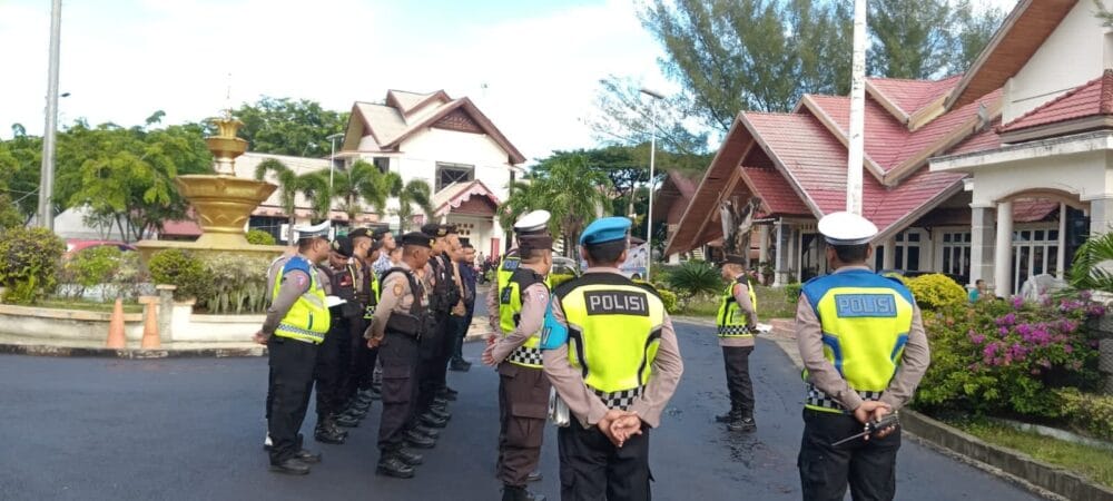 Personel Gabungan Mulai Siaga di Area PKA Ke 8