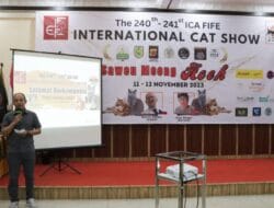 Kapolresta Banda Aceh Buka Kegiatan Internasional Cat Show