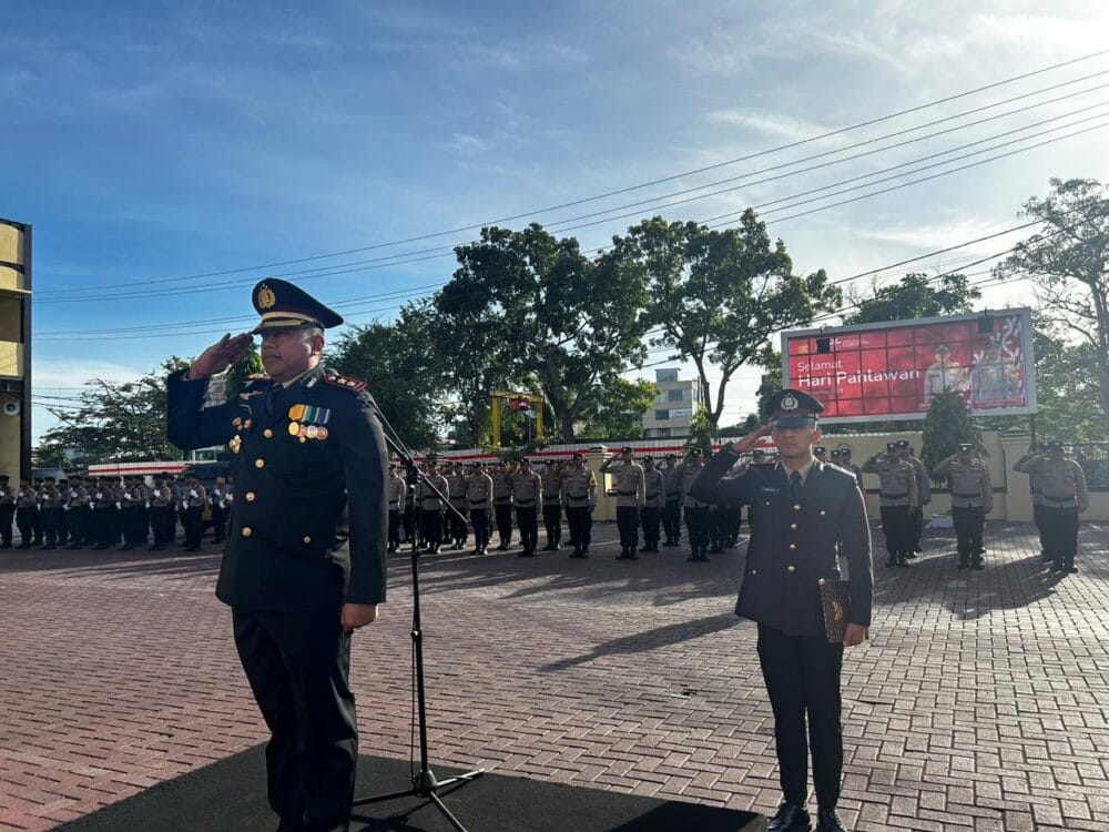 Peringati Hari Pahlawan ke- 78, Polresta Banda Aceh Gelar Upacara