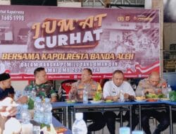 Jumat Curhat, Muspika Banda Raya Jaring Keluhan Warga