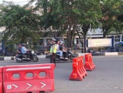 Satlantas Polresta Banda Aceh Kerahkan Personel Ke PKA Untuk Urai Kemacetan