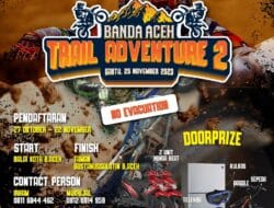 Dispar Akan Selenggarakan Banda Aceh Trail Adventure 2 