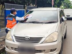 Dishub Kembali Lakukan Patroli Penertiban Kendaraan yang Parkir Sembarangan  
