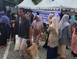 Hari pertama Pelaksanaan Pasar Murah Berjalan dengan Lancar dan Tertib
