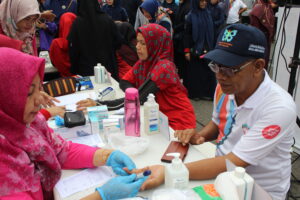 Peringati Hari Kesehatan Nasional Ke 59, Dinkes Kota Banda Aceh Gelar Pemeriksaan Gratis Di CFD