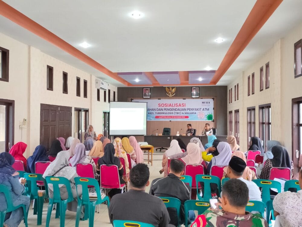 Gampong Mulia Adakan Sosialisasi Pencegahan AIDS, Tuberculosis dan Malaria