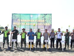 Kapolresta Banda Aceh Hadiri Kegiatan Karya Bakti Bersih-Bersih Pasar dan Penanaman Pohon Mangrove