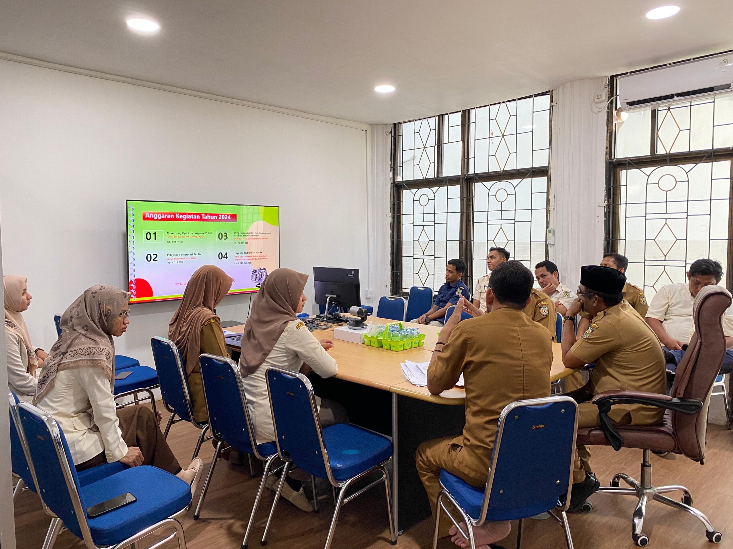 Diskominfotik Paparkan Tupoksi Kepada Kadis Alizar