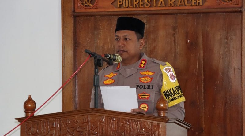 Polresta Banda Aceh Peringati Isra Mi’raj Nabi Muhammad SAW