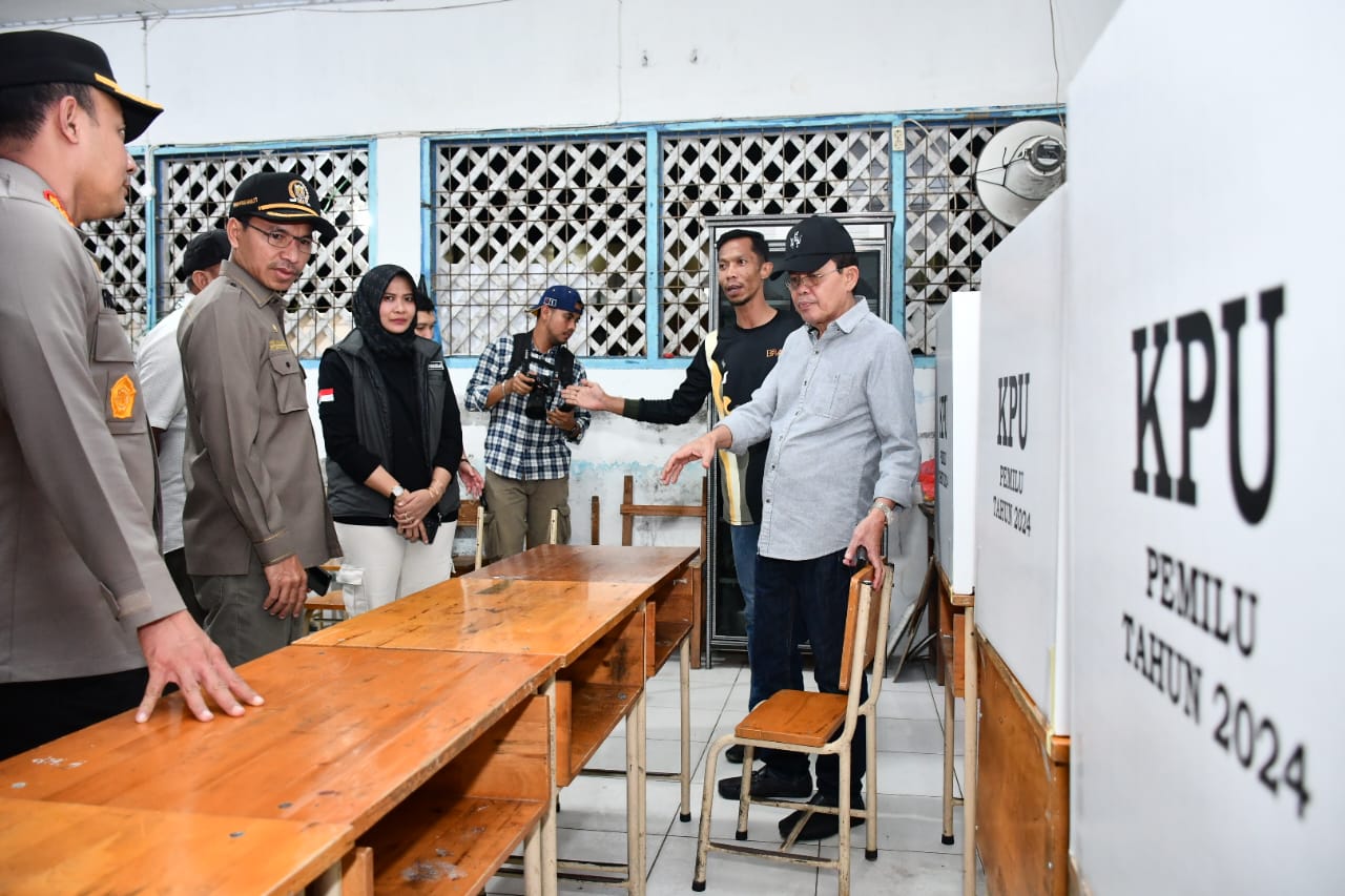 Jelang Pencoblosan, Forkopimda Banda Aceh Pantau Kesiapan TPS