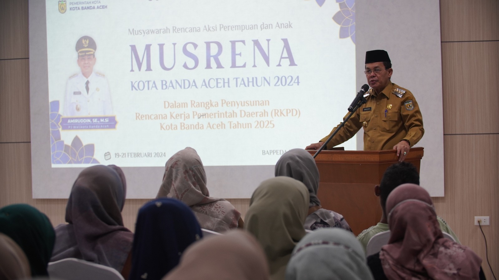 Amiruddin Buka Musrena 2024 Penyusunan RKPD 2025