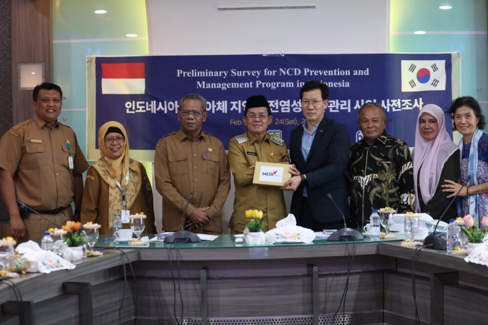 Pj Wali Kota Sambut Pejabat KAHP Korea, Bahas Kerjasama Bidang Kesehatan