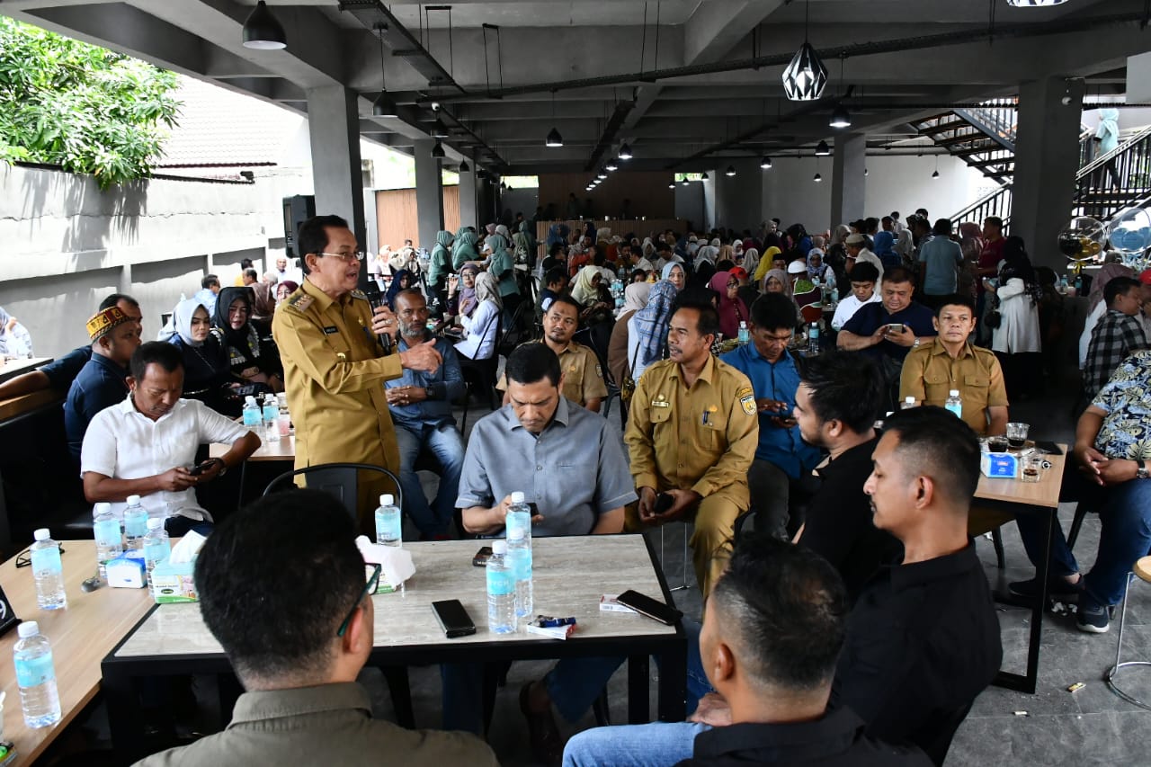 Pj Wali Kota Resmikan Kafe Berkonsep Wahana Permainan Anak di Pango