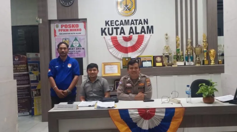 Polsek Kuta Alam Pastikan Keamanan dan Kelancaran Proses Sidang Pleno