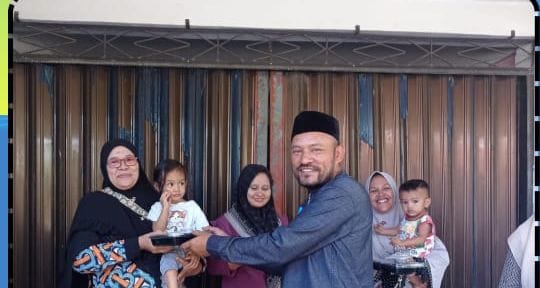 Kecamatan Lueng Bata Beri Makanan Bergizi untuk Anak Gejala Stunting 