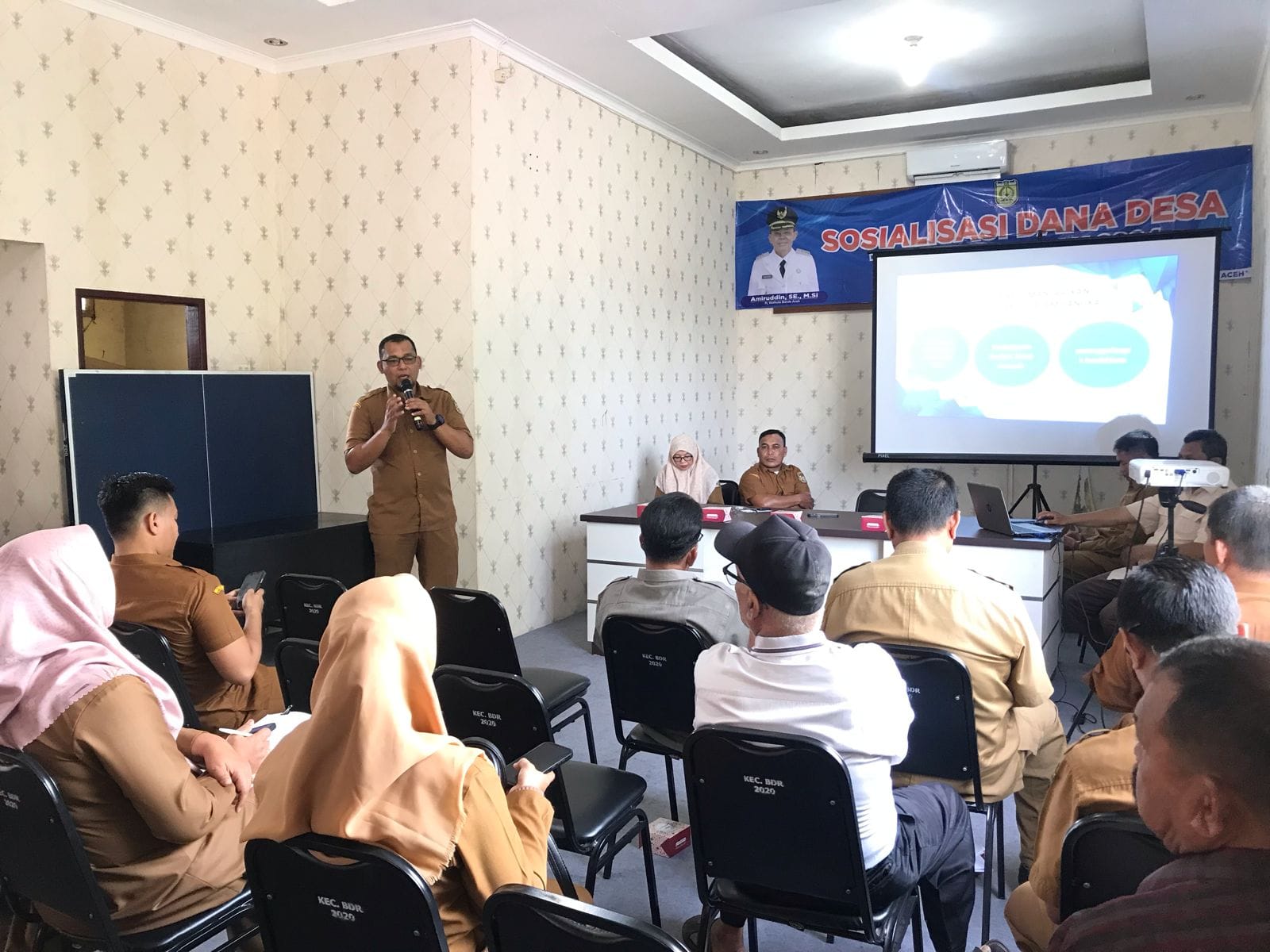 Gelar Sosialisasi, DPMG Minta Keuchik Optimalkan Penggunaan Dana Desa