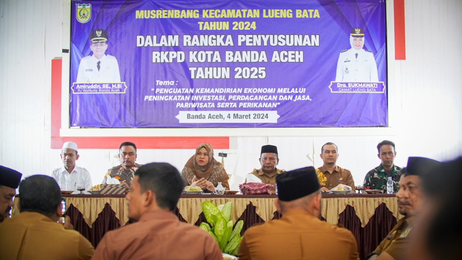 Kecamatan Lueng Bata Adakan Musrenbang Tahun 2024