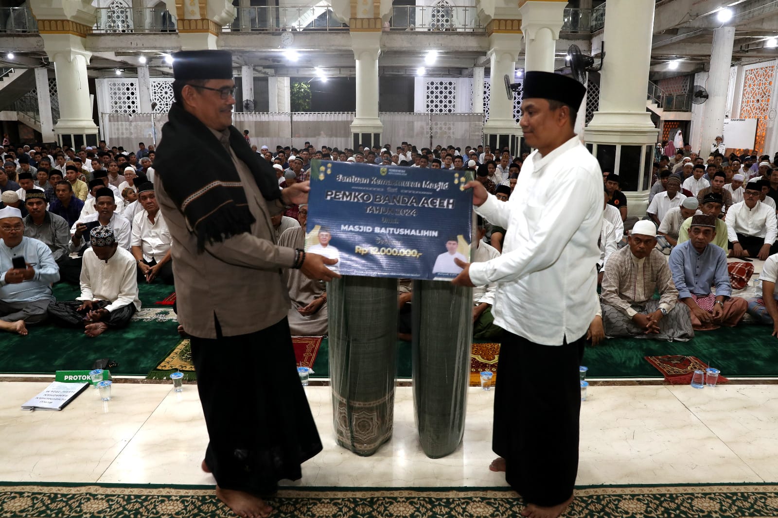 Tim Safari Ramadan Pemko Banda Aceh Sambangi Masjid Baitussalihin