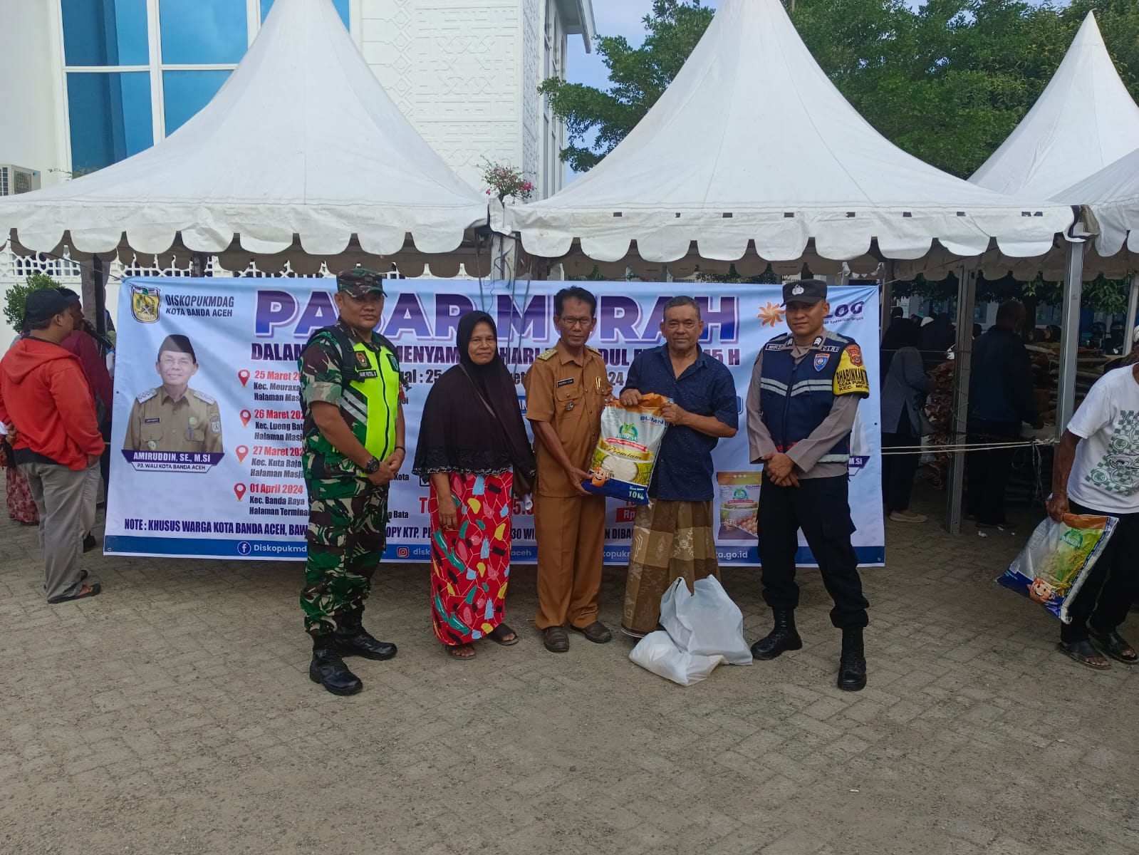 Jelang Lebaran, Pemko Gelar Pasar Murah di Meuraxa