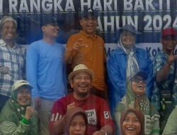 Penanaman Pohon serempak Seluruh Indonesia Dalam Rangka Hari Bhakti Rimbawan Ke 42 Tahun 2024