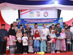 Launching Kampung Bebas Narkoba di Baet, Diwarnai Santunan Anak Yatim