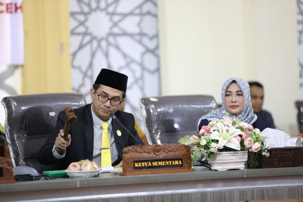 DPRK Banda Aceh Gelar Rapat Paripurna Penyampaian Visi-Misi Calon Wali Kota