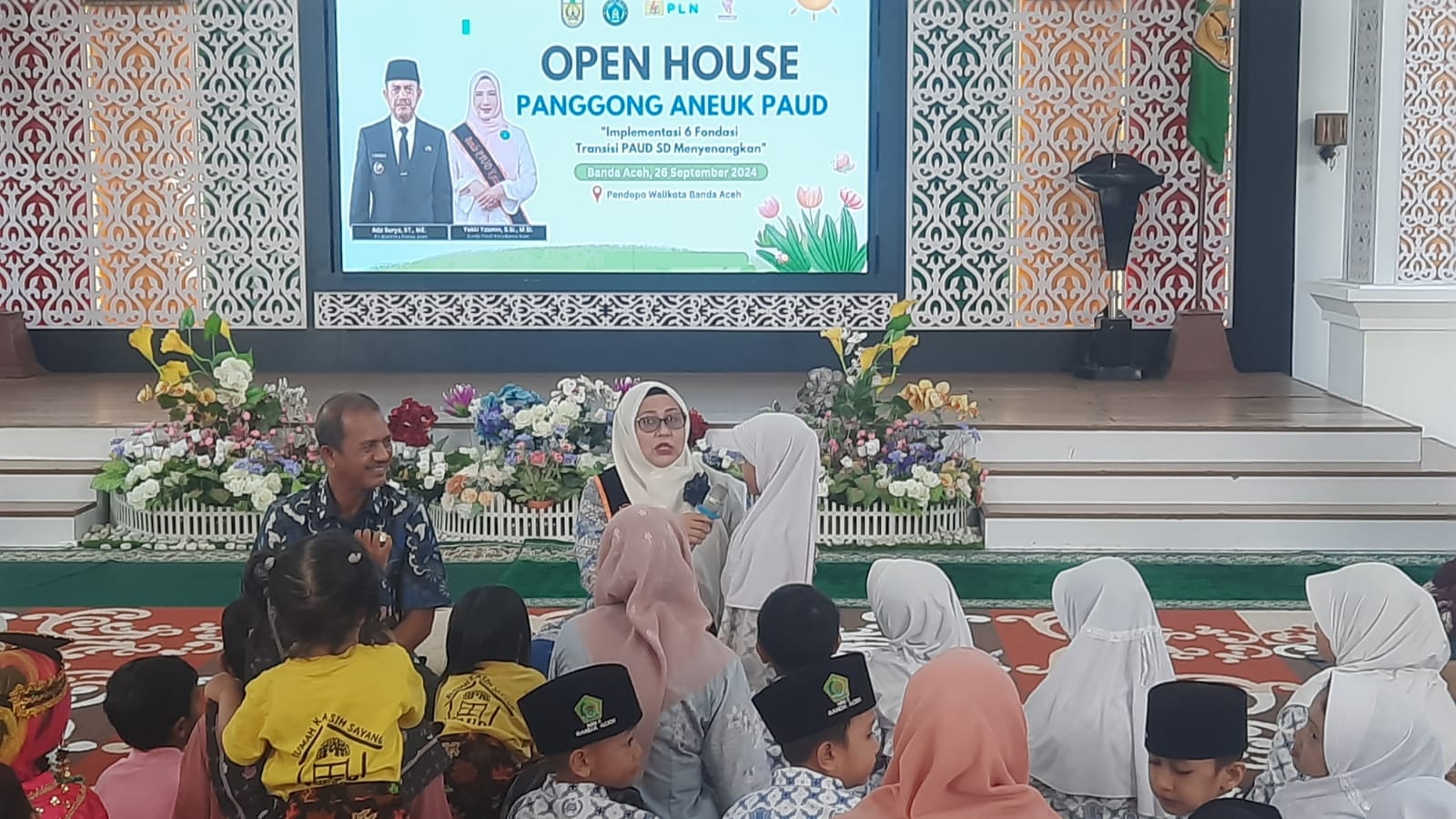 Panggong Aneuk PAUD di Pendopo, Bunda PAUD Banda Aceh : Ajang Kreativitas Anak